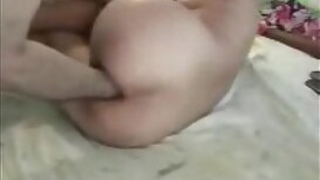 Amateur slut fisted in her big pussy