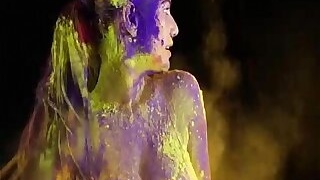 Poonam Pandey Happy Holi 2017