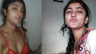 Hot indian babe with her lover