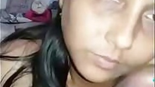 Desi handsome bhabi suck his devabe dick