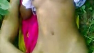 Tamil outdoor movie clip of local maid fucked by owner