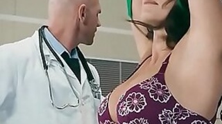 Dr. Burgeon with a pernicious hot patient (Reagan Foxx) video-23