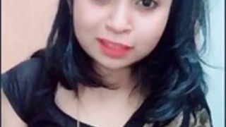 Indian solo girl vert hot tiktok video