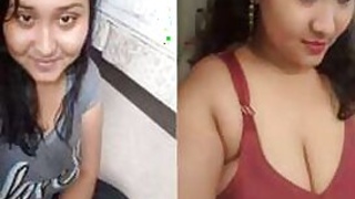 Guy asks his tempting Indian friend to show how she washes XXX tits