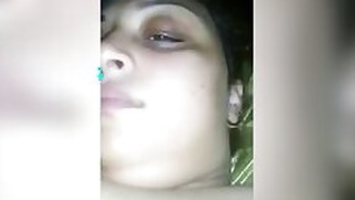 Desi sex clip of XXX Indian auntie bani enjoying desi chudai!