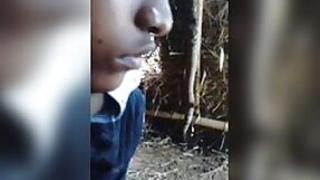 Dehati Gf fucking in the open air MMS sex scene from the movie