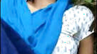 Desi's hillbilly lovers fuck in kheta after sex