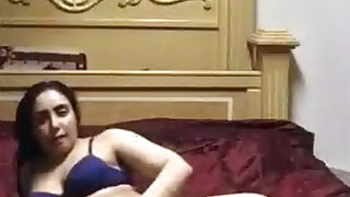 Auntie Desi is recording her video