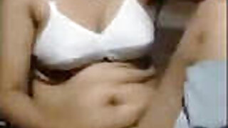 Indian girl changing clothes