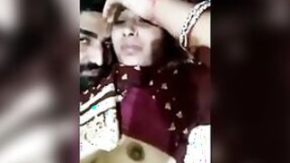 Cute Indian XXX couple has hot sex and shoots video MMS