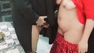 Paki Baba fucks the busty maid at home