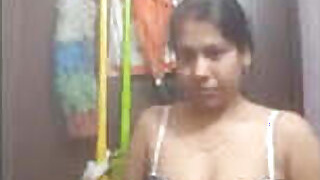 Sexy Indian girl shows her tits and pussy