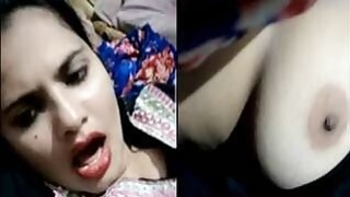 Sexy Pakistani Girl Shows Her Tits On Video Call Part 1