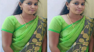 Sexy Tamil wife cross-dressing and fucking part 1