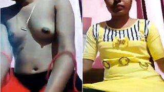 Cute Indian Girl For Money Strips Her Top And Shows Her Tits Part 2