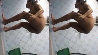The wife's bathing from Lanka was recorded on a hidden camera